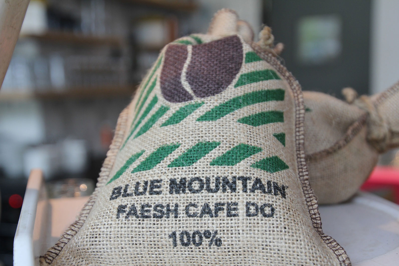 Blue Mountain coffee in Jamaica
