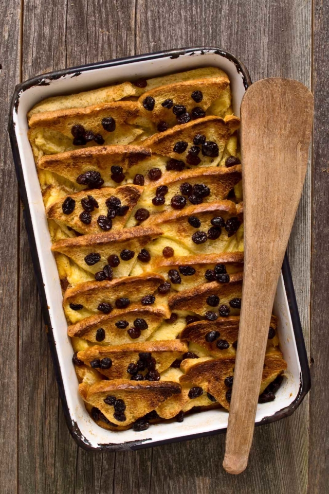 Bread and Butter Pudding British Food