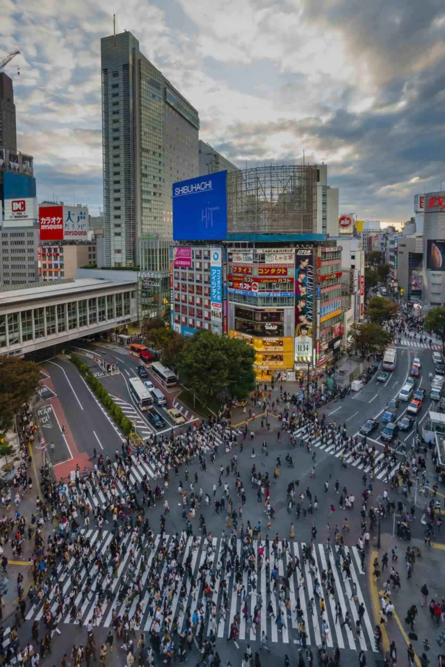 bucket list destinations shibuya crossing tokyo japan