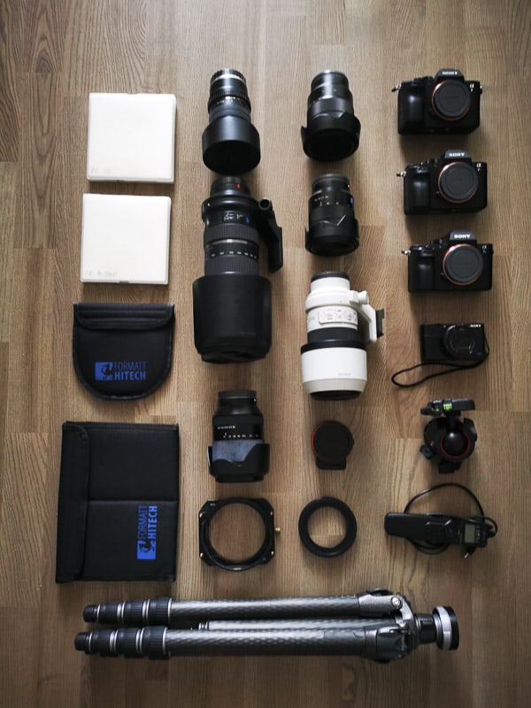 Travel photography gear for beginners