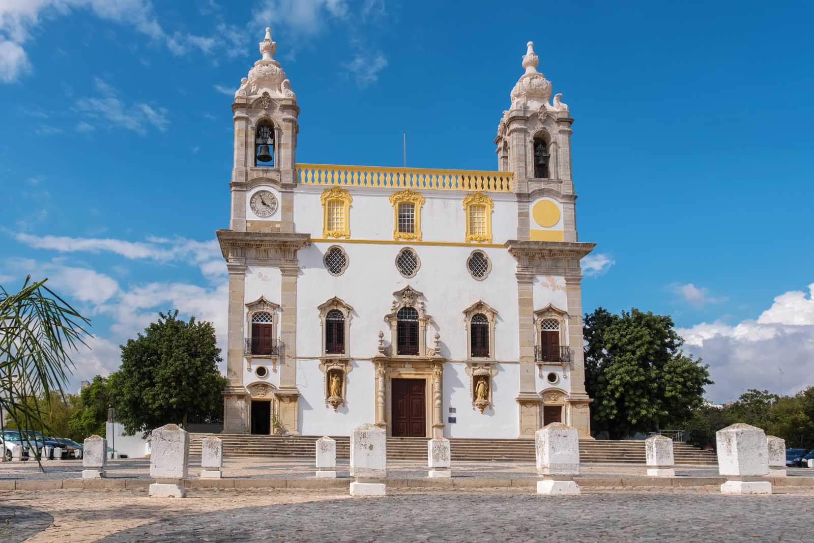 Carmo Church in Faro Portugal