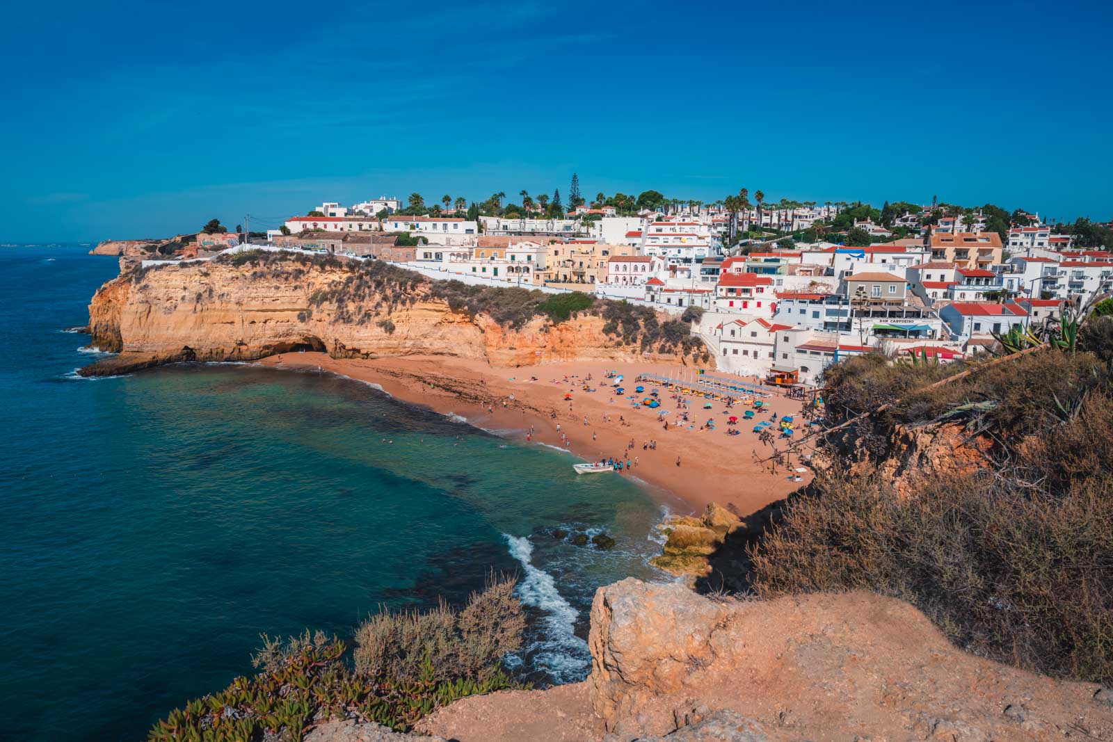 Best towns to visit in the Algarve Portugal Carvoeiro