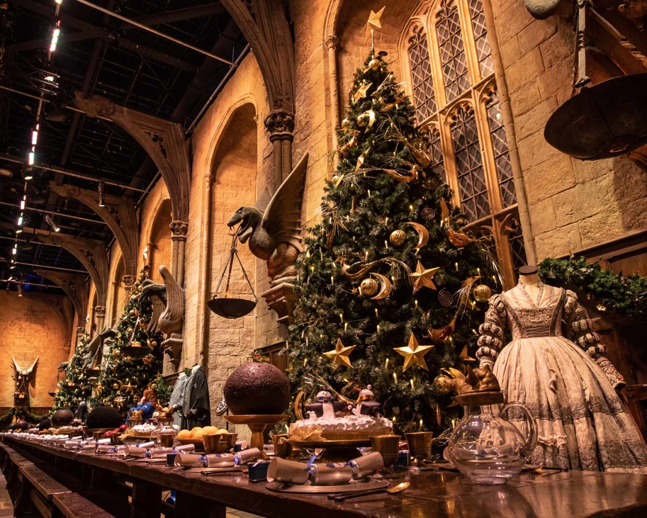 Harry potter land london christmas