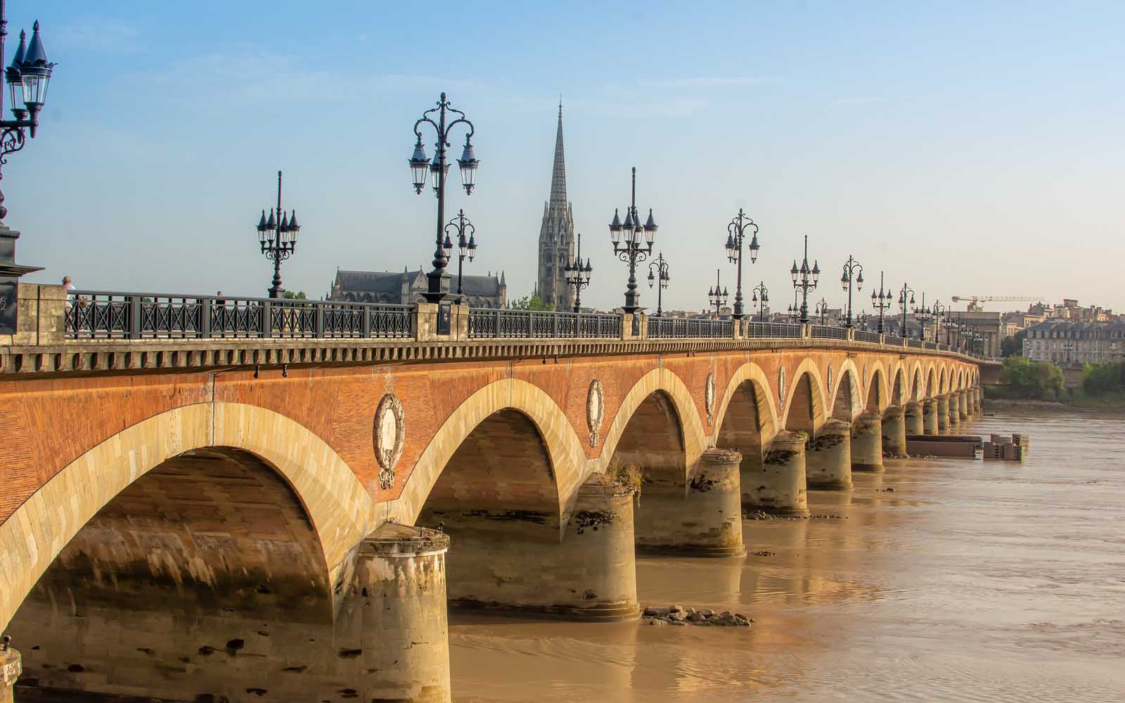Beautiful cities in France Bordeaux