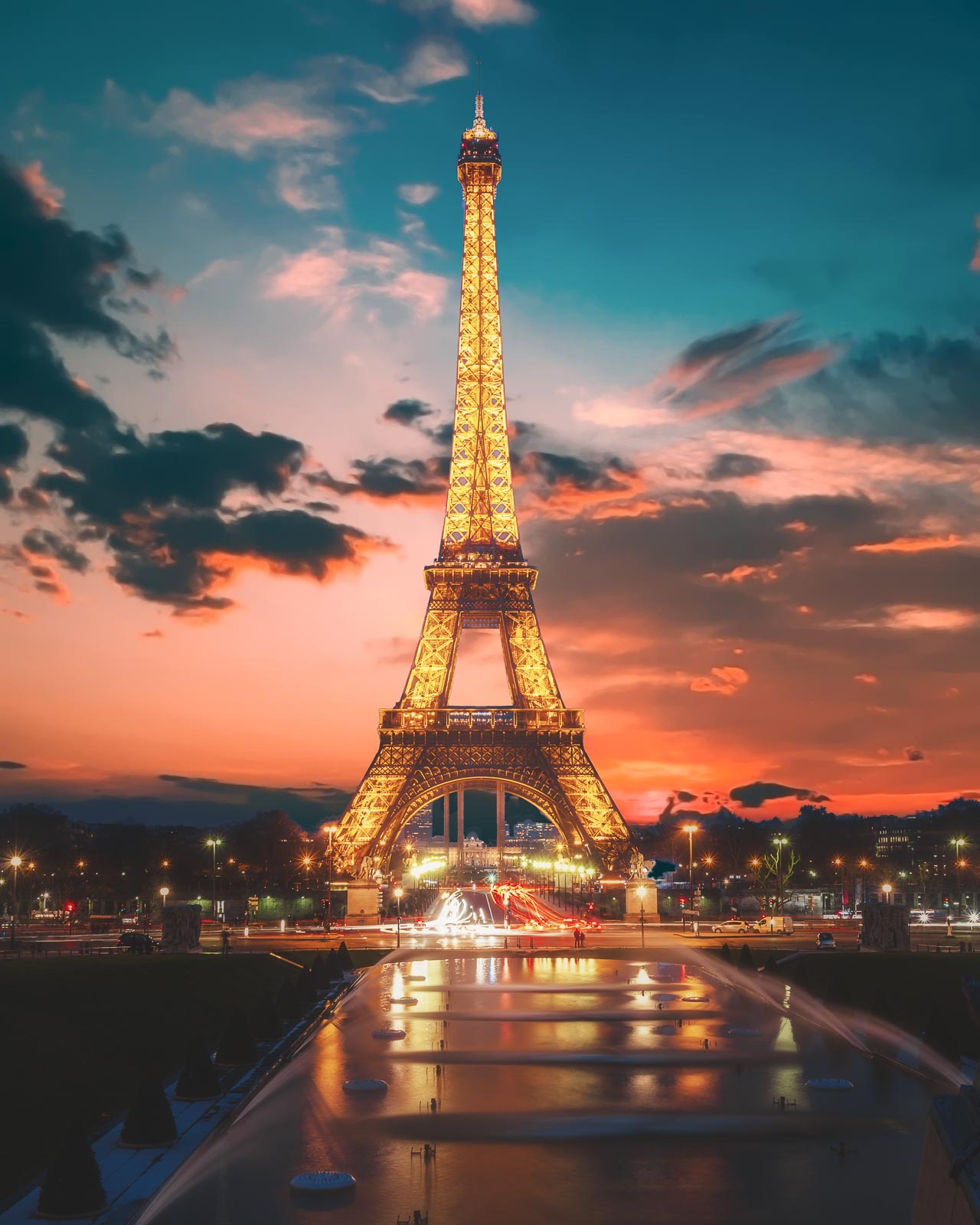 Cities in France Paris