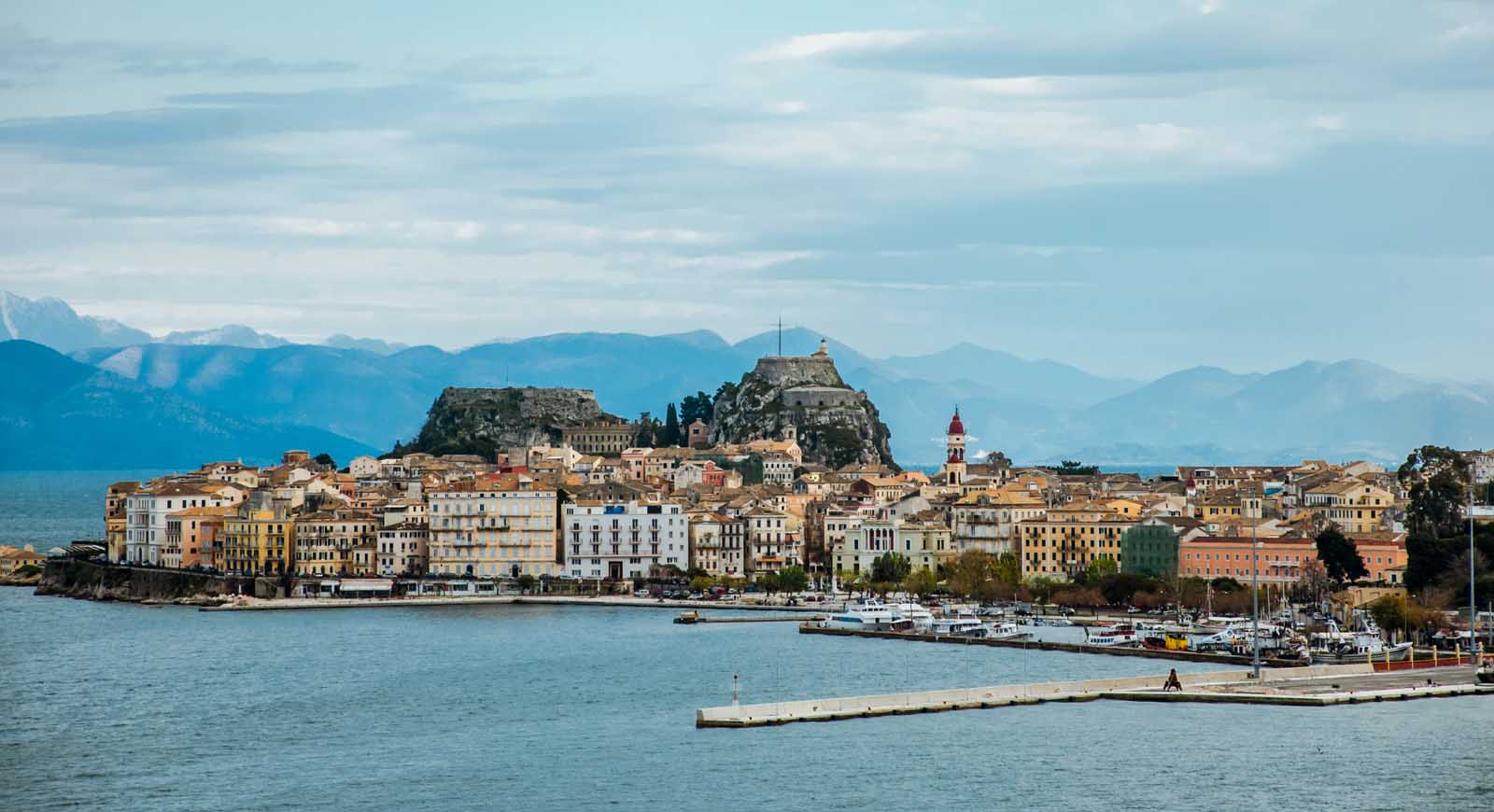 Cities in Greece Corfu Town