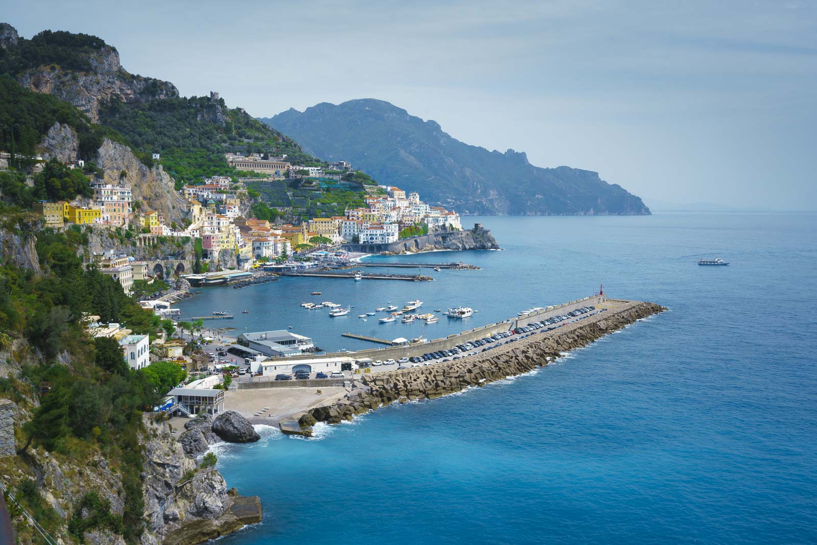 Amalfi coast Towns in Italy
