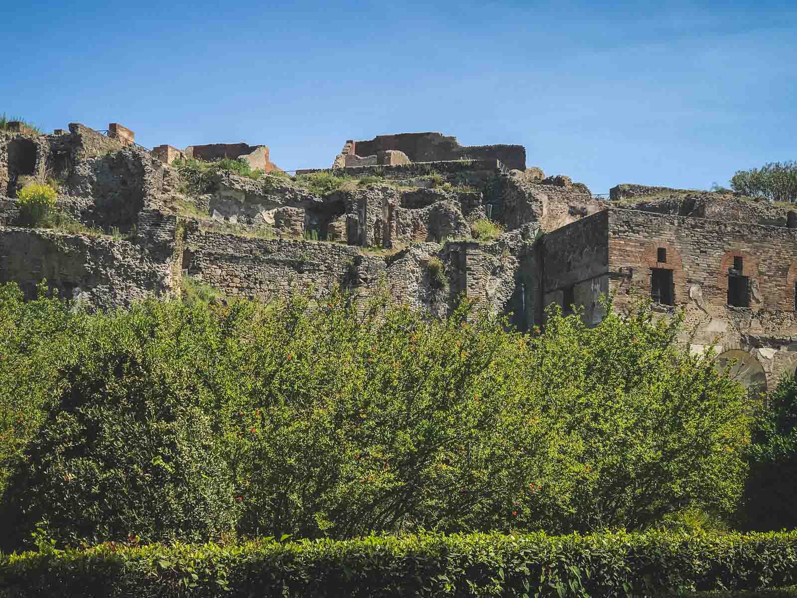 Entdecken Sie die Stadt Pompeji in Italien