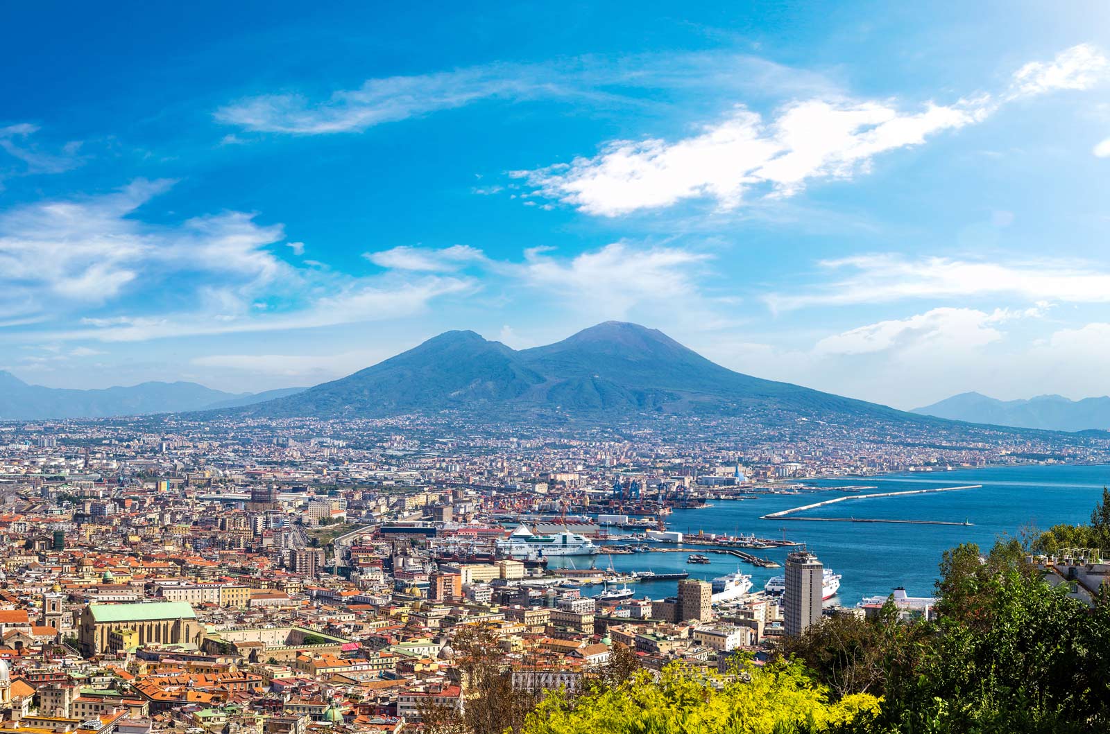 Cities in Italy Naples