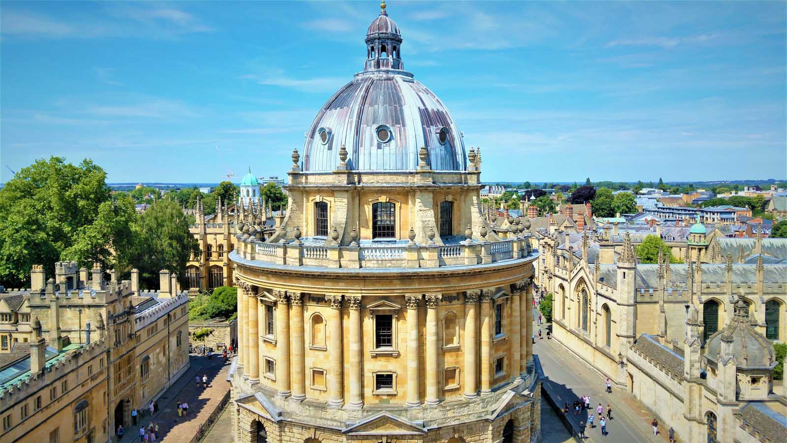 Cities in the UK Oxford