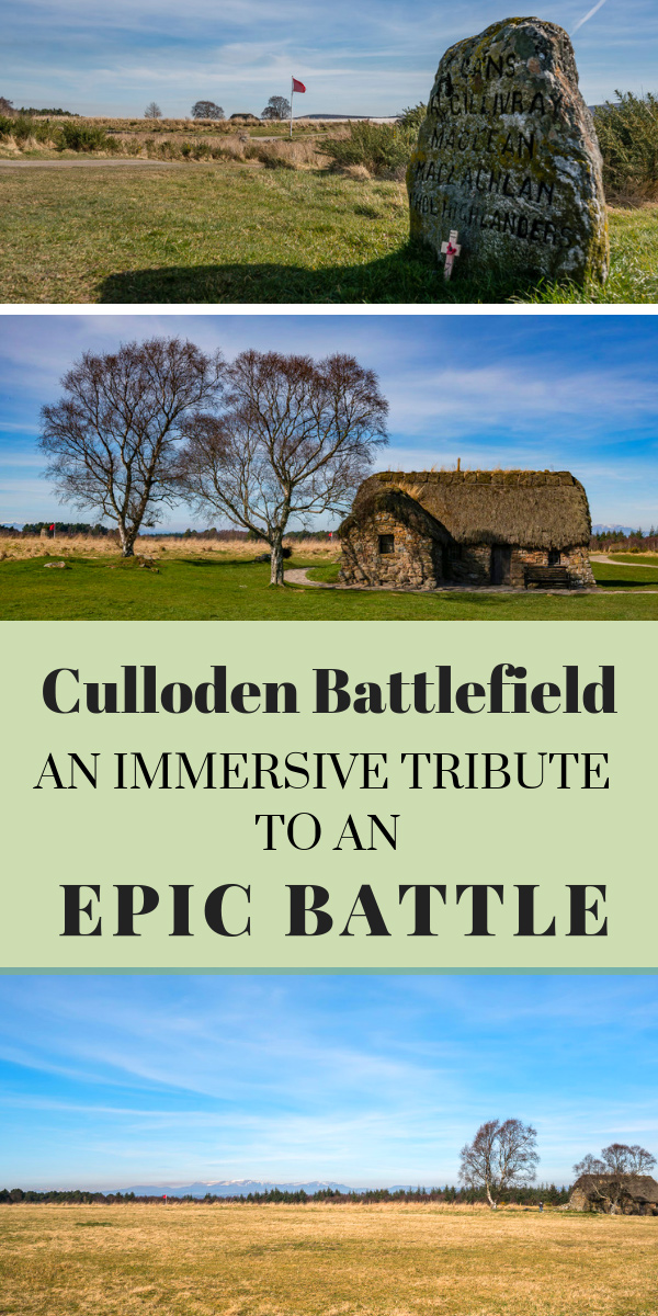 Culloden Battlefield in Scotland Pin