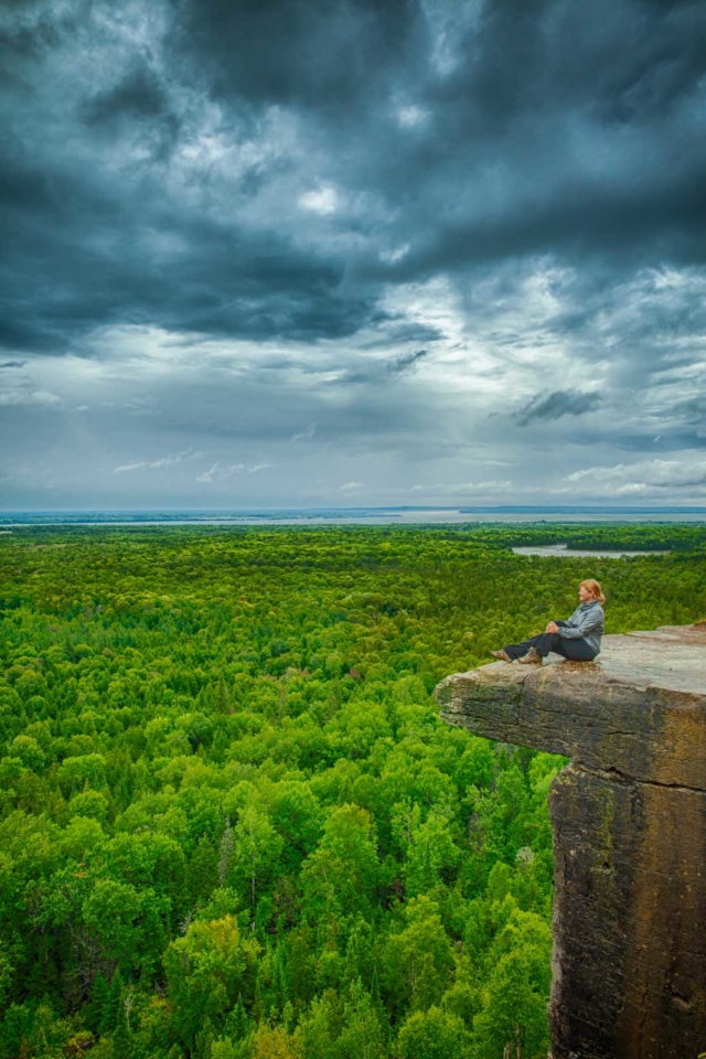 manitoulin island's cup and saucer trail