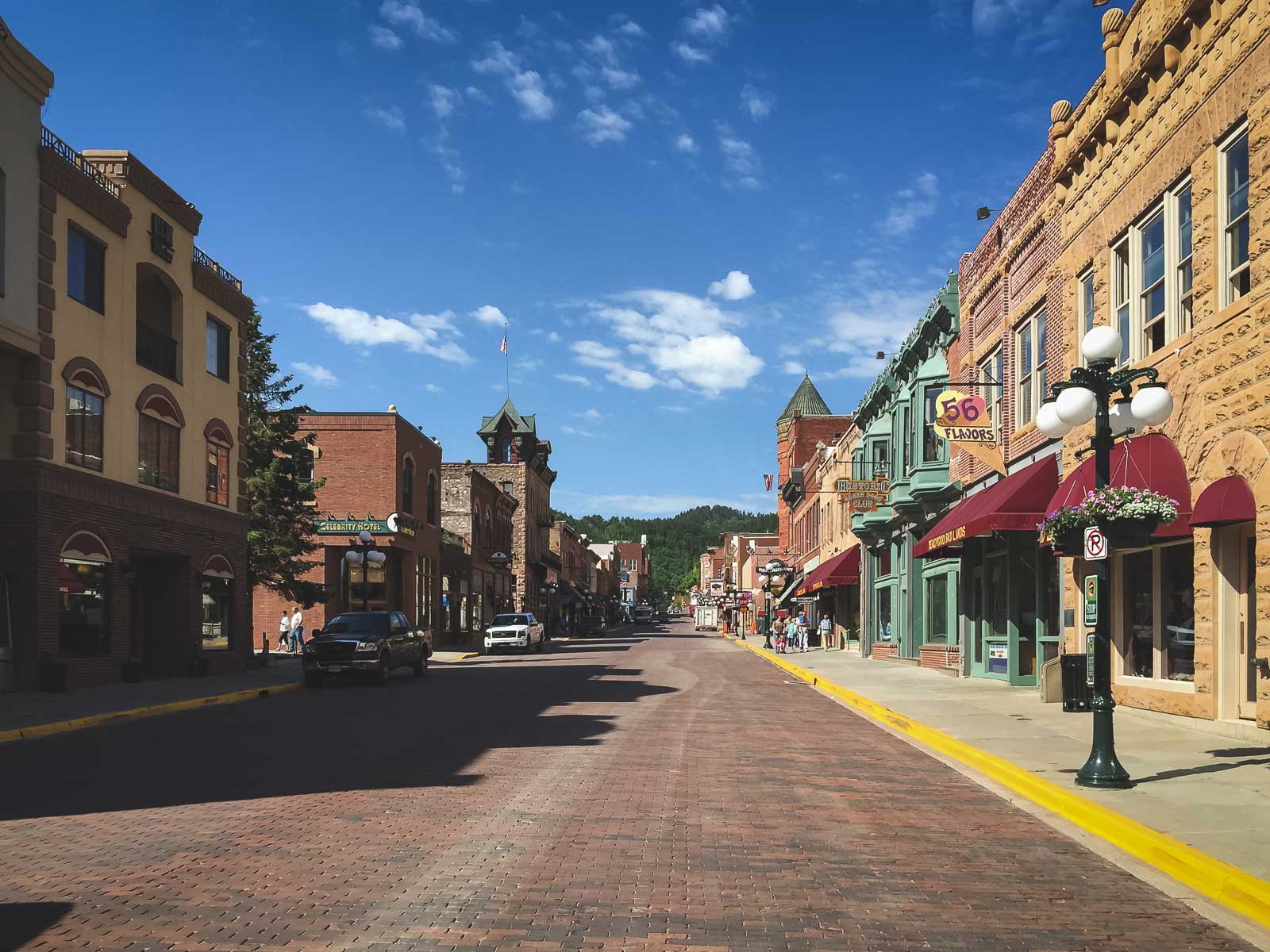 Main Street of Deadwood South Dakota