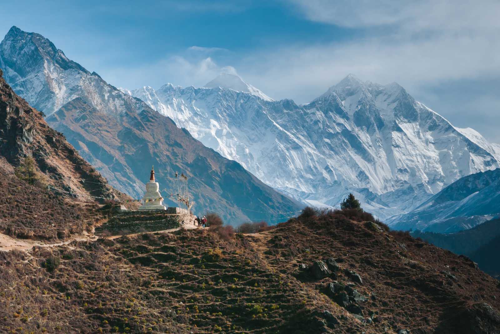 Everest Base Camp Trek Tenzing Norgay Memorial Stupa