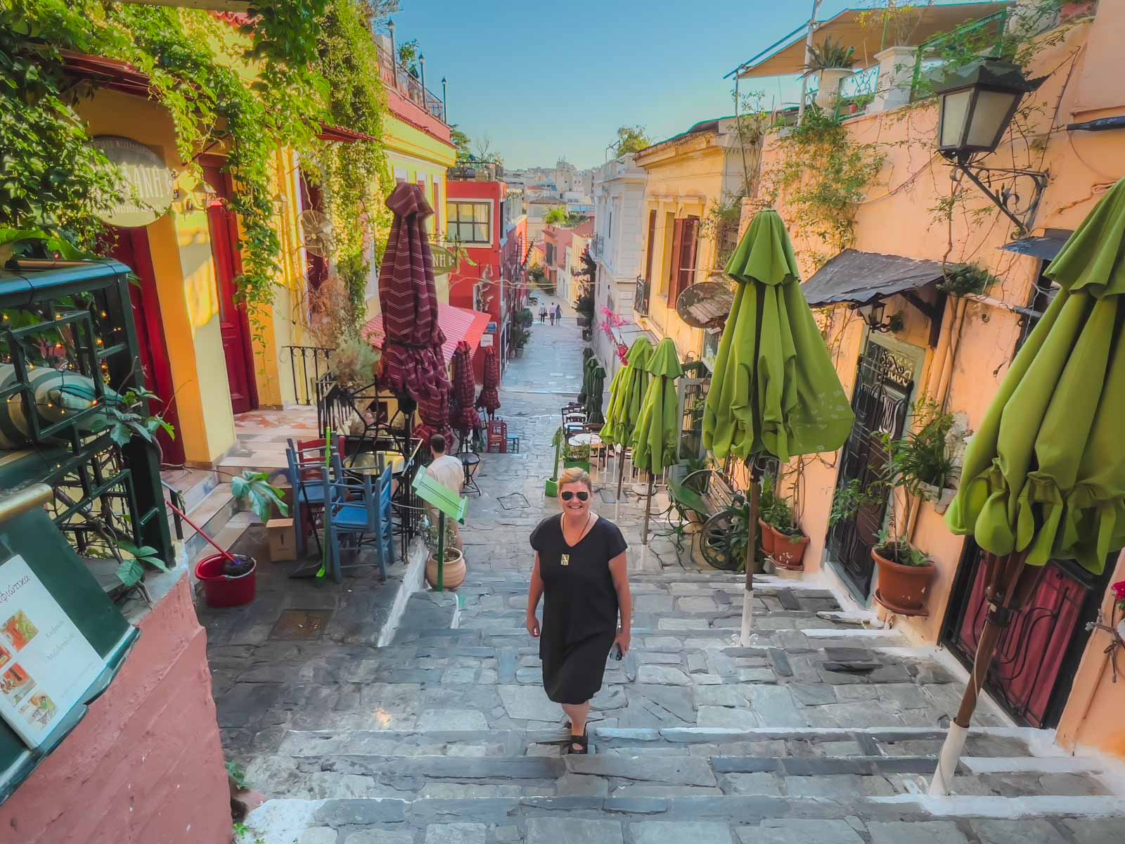 Exploring the streets of Athens