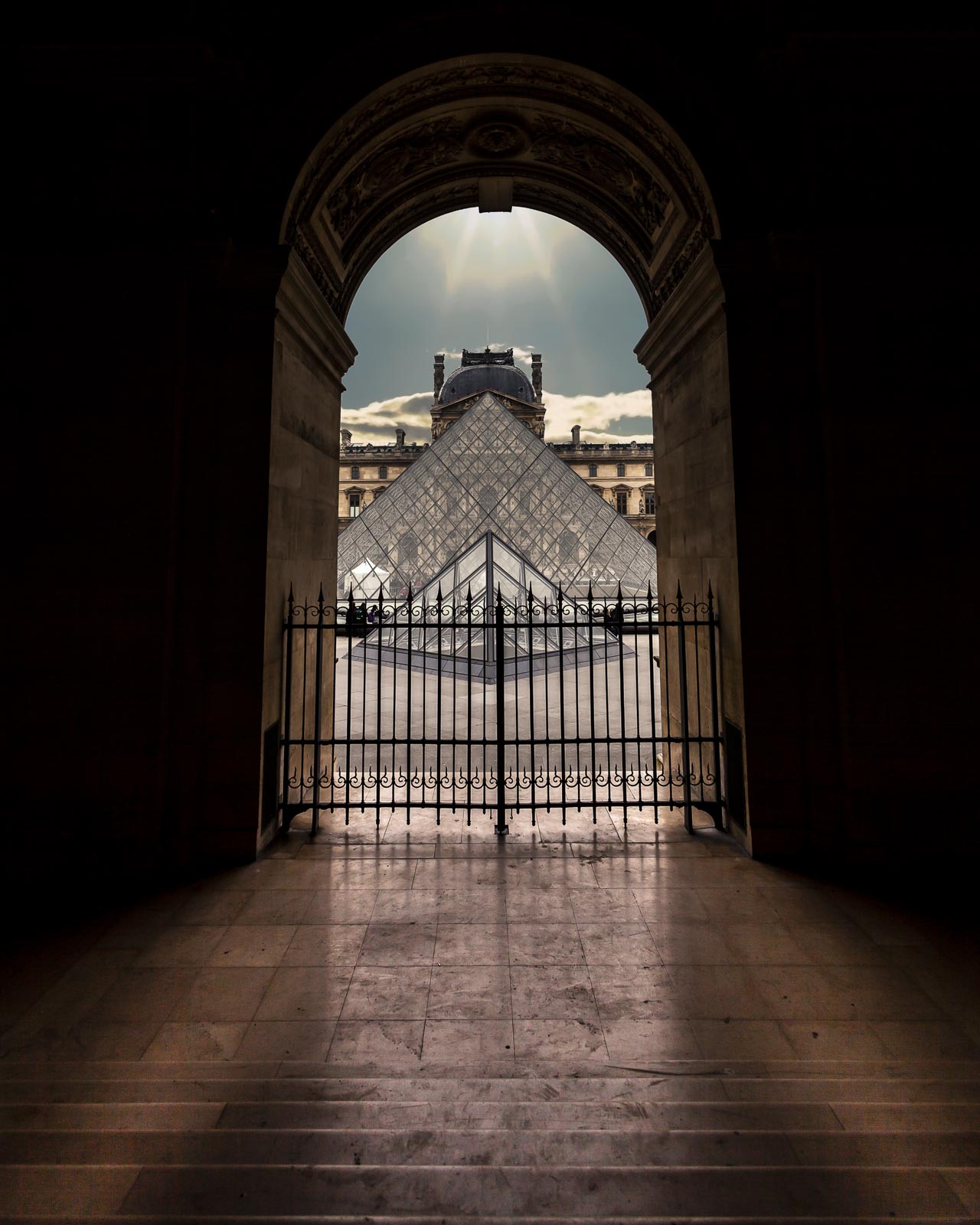 The Louvre in France