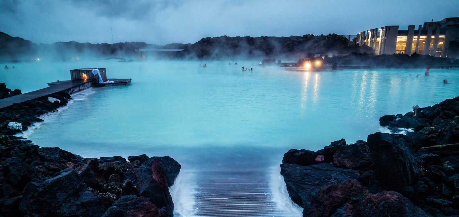 Blue Lagoon Hot Springs in Iceland