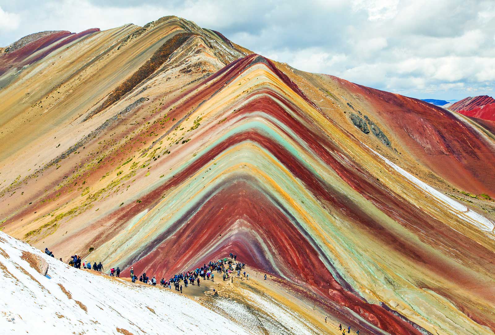 Rainbow Mountain in Peru