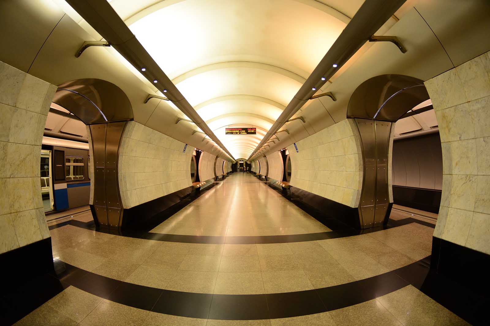 Moscow Metro in Russia