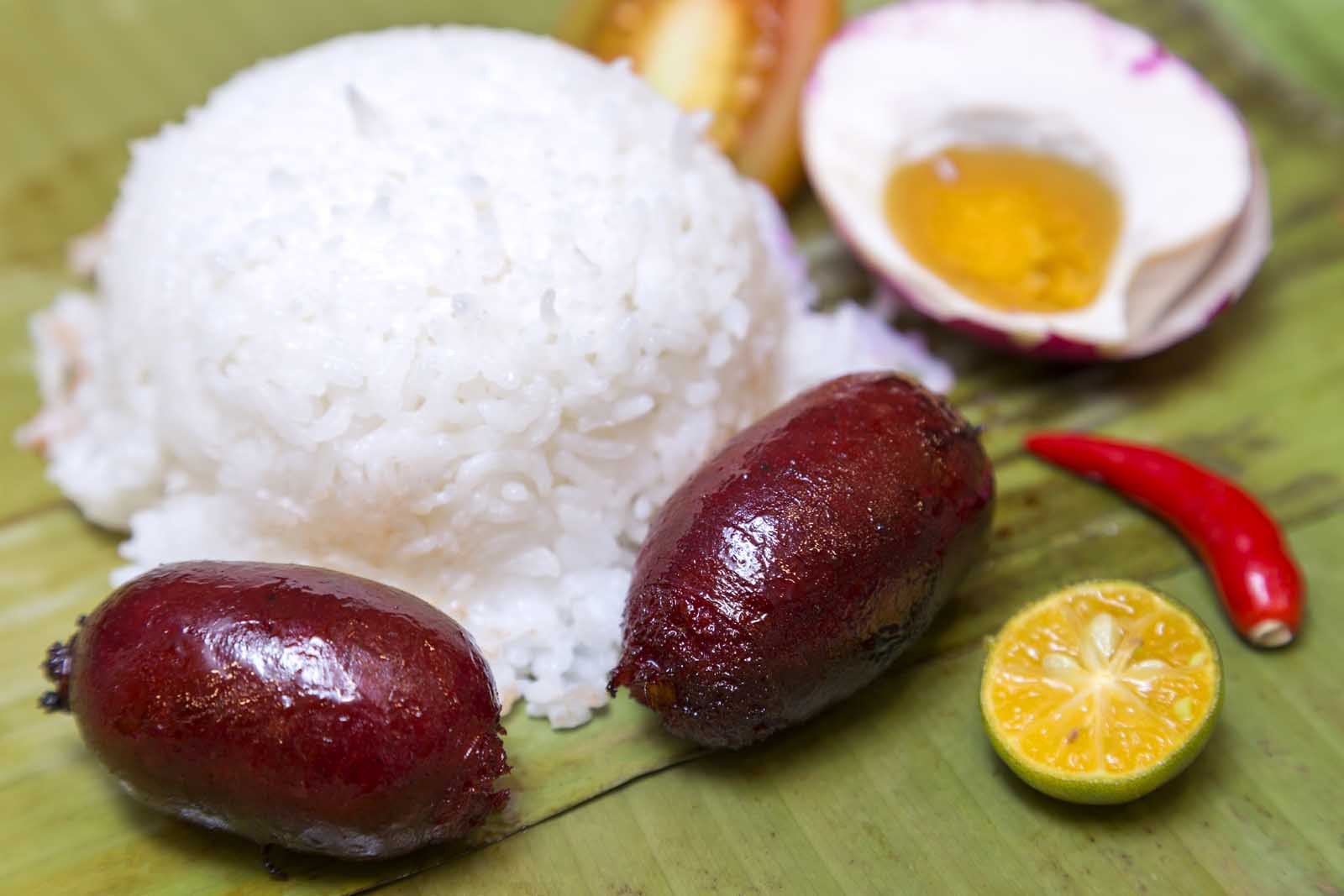 Filipino Food Longganisa de Recado