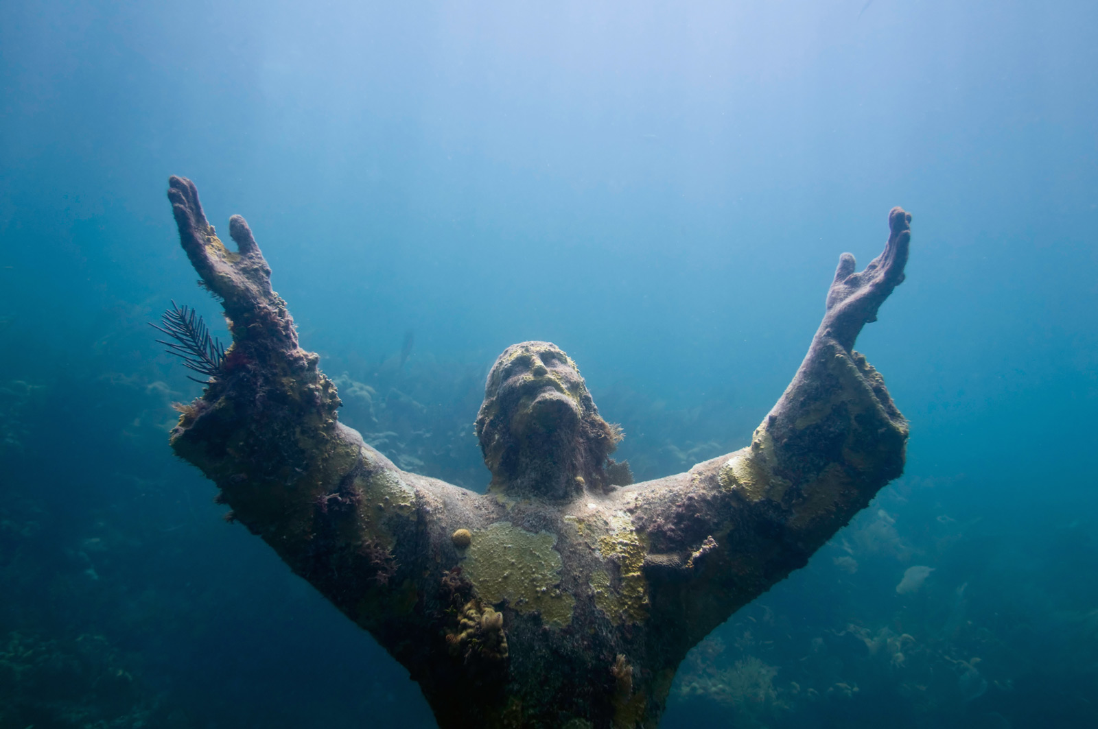 road trip from Miami to Key West best stops on the florida keys Christ of the Abyss Key Largo