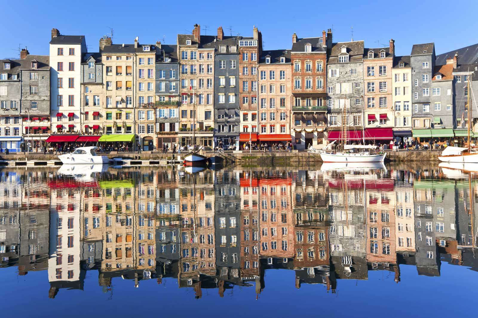 City Centre of The French city of Honfleur