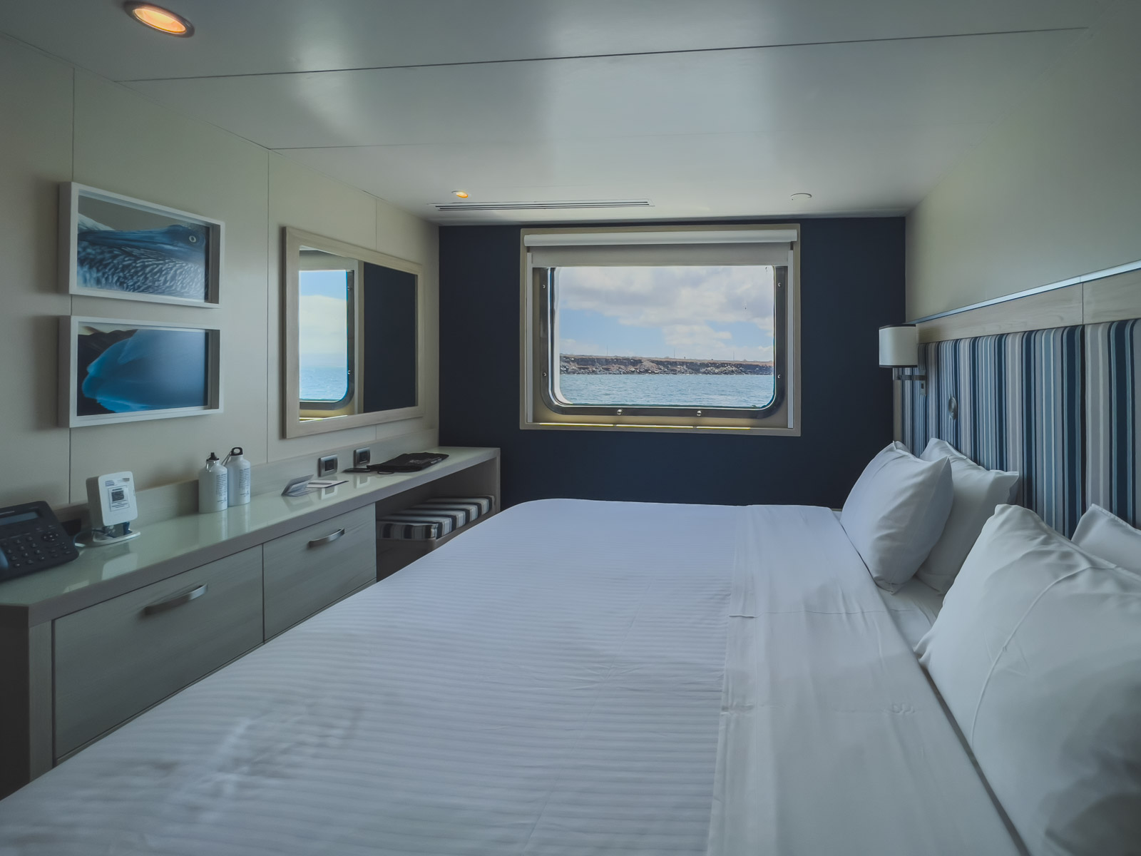 Galapagos Cruise Rooms on the Santa Cruz II