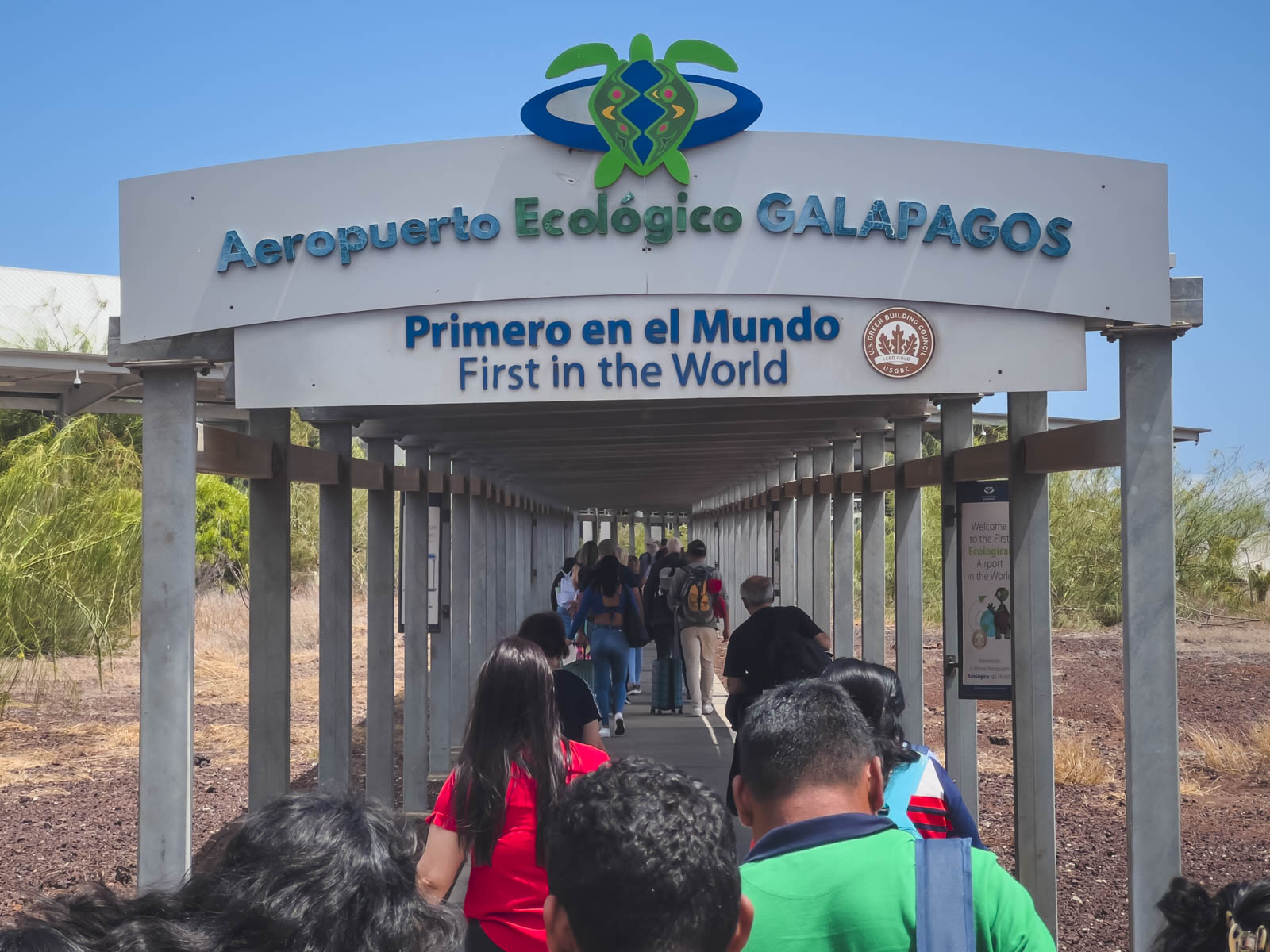 Galapagos National Park Entrance