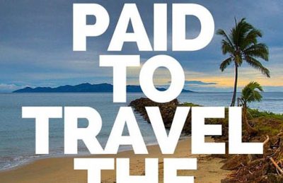 get paid to travel the world