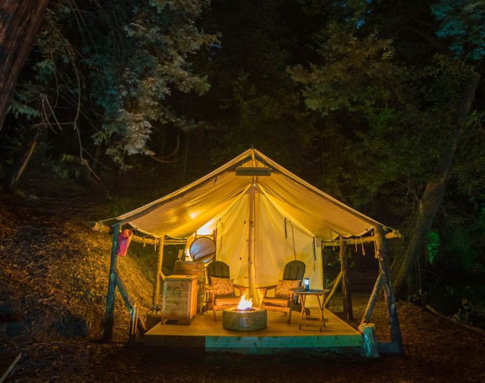 Glamping in Big Sur – Luxury in the Redwood Forest