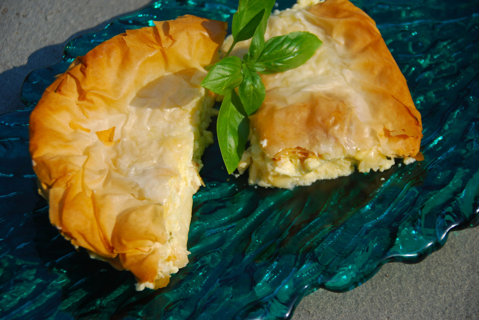 Tiropita traditional greek pastry
