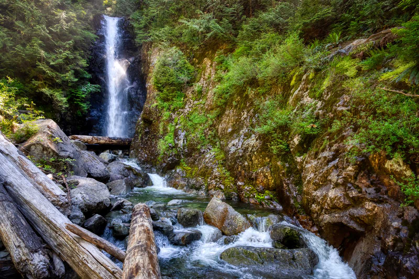 Norvan Falls Hiking Trail in Vancouver BC