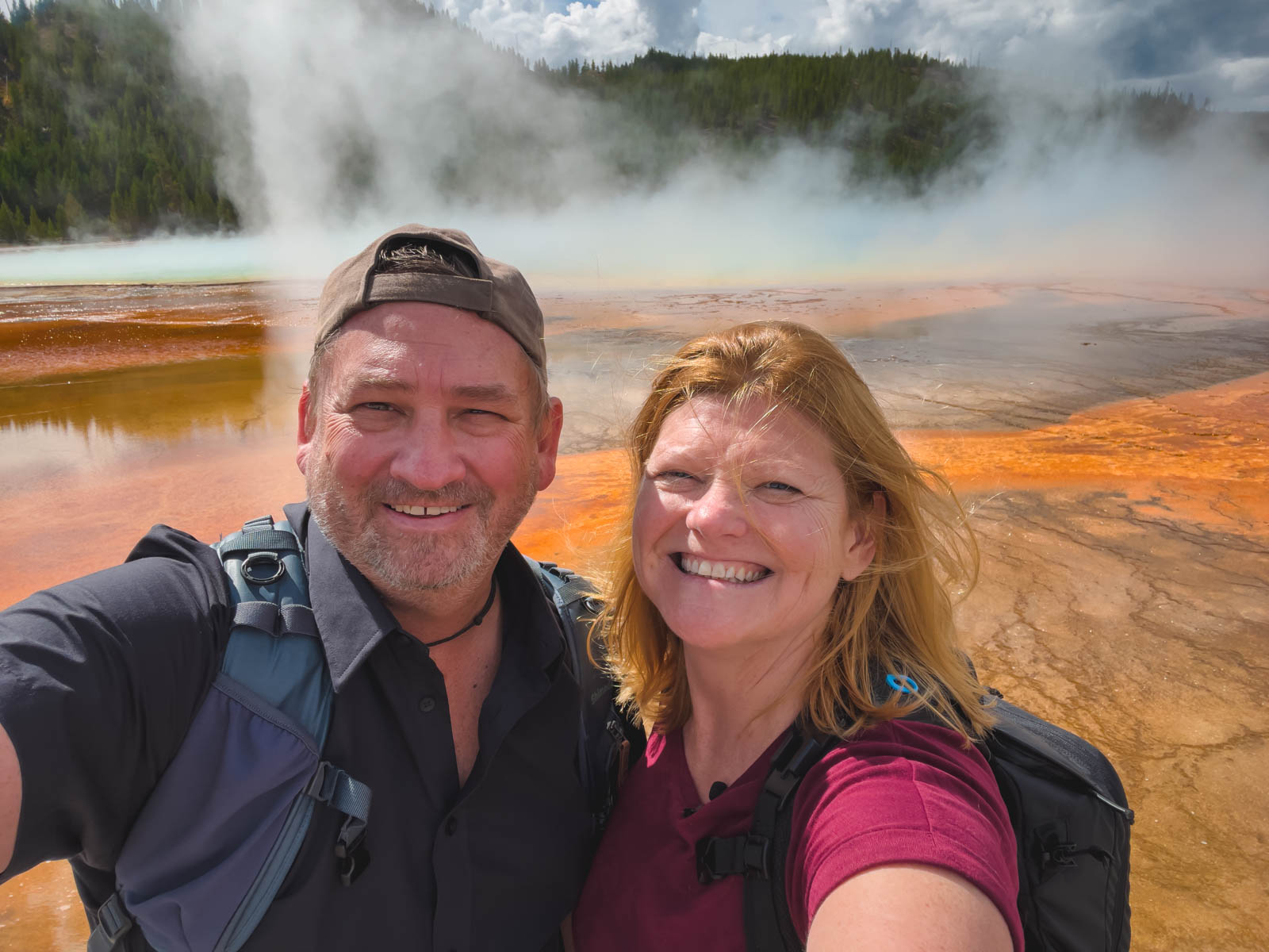 How to visit Grand Prismatic Spring in September