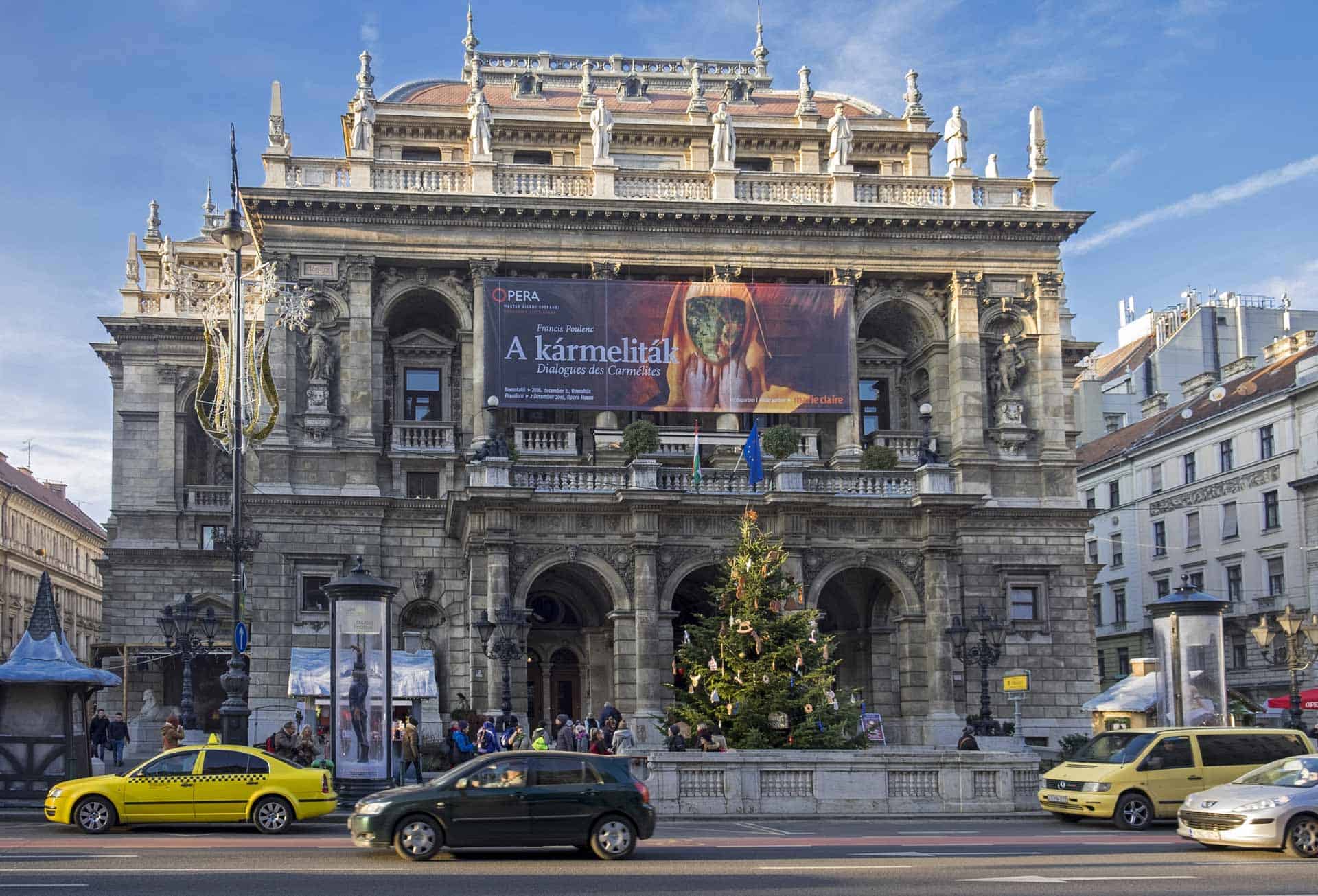 Hungarian National Opera House in Budapest