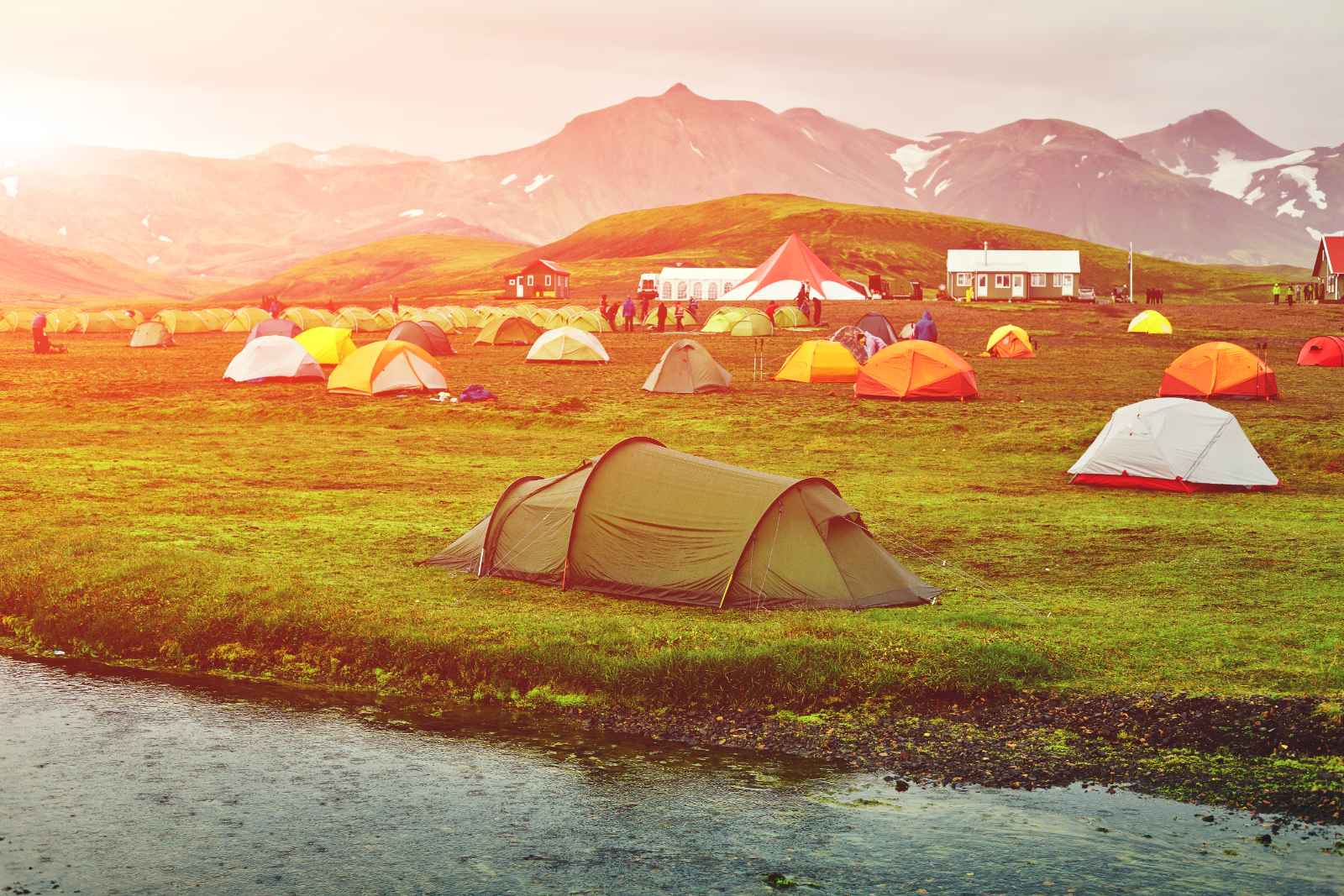 Iceland Trip Cost Camping in tents