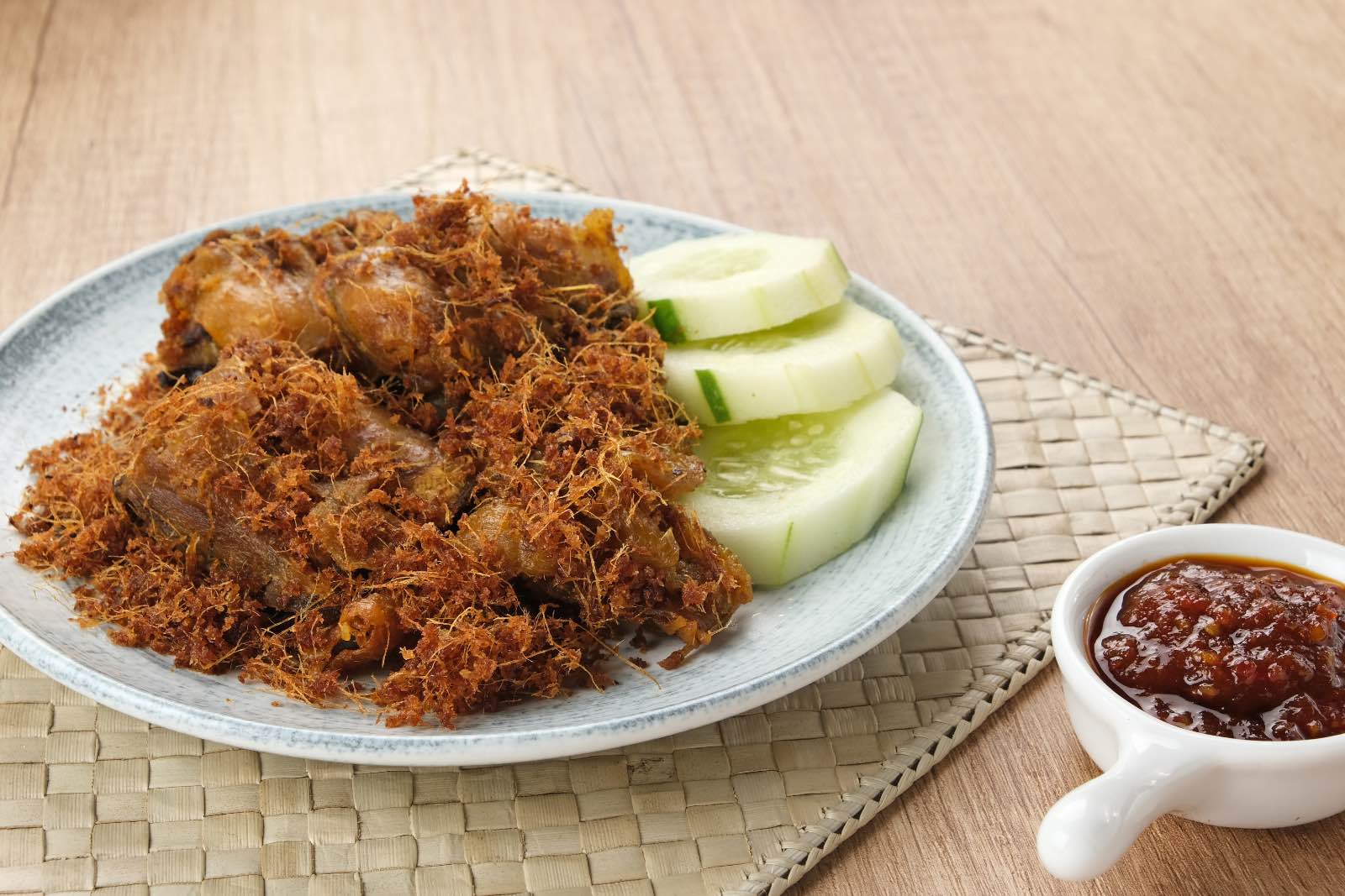 Indonesian Food Ayam Goreng Fried Chicken