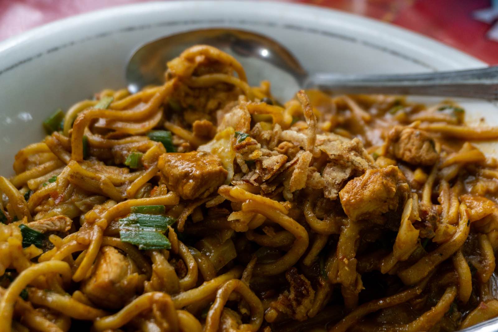 Indonesian Food Mie Aceh Curried Noodles
