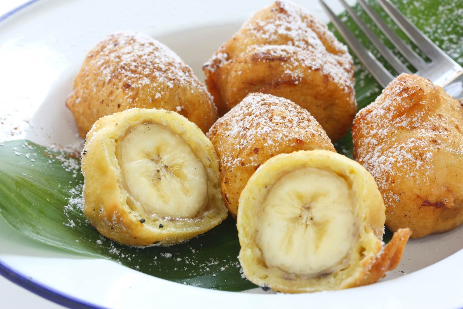 Indonesian Food Pisang Goreng Fried Bananas