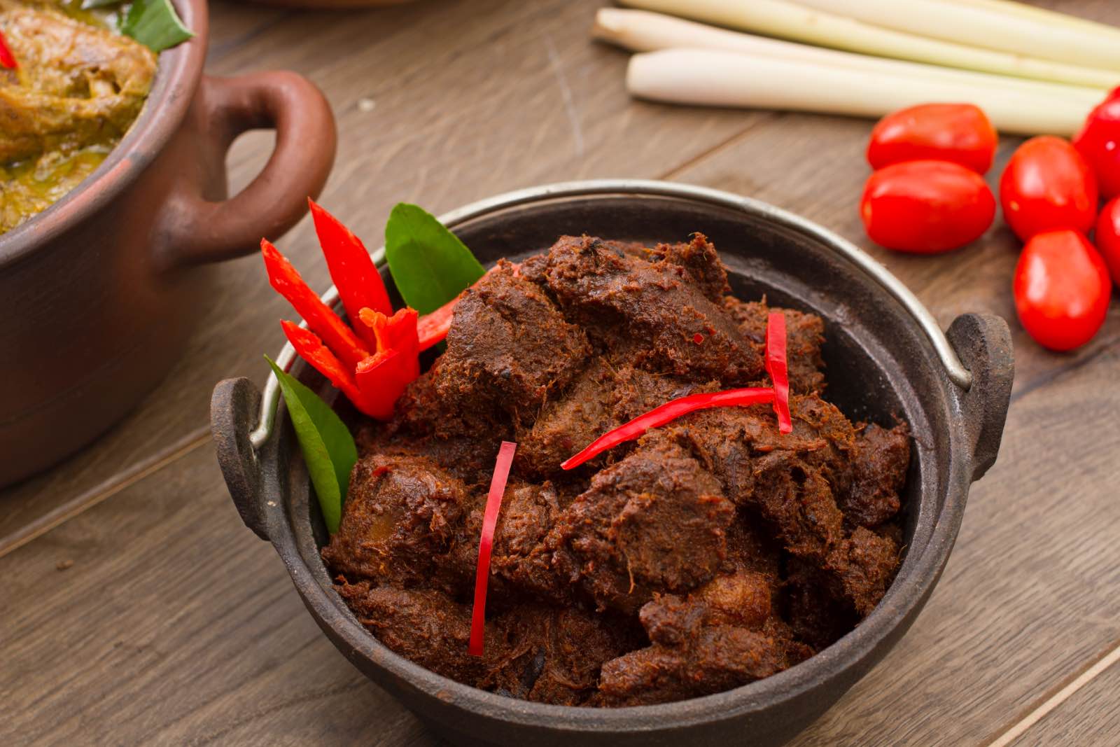 Indonesian Food Rendang Curry