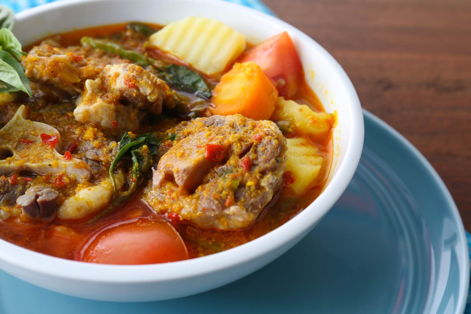 Indonesian Food Sop Buntut Oxtail Soup