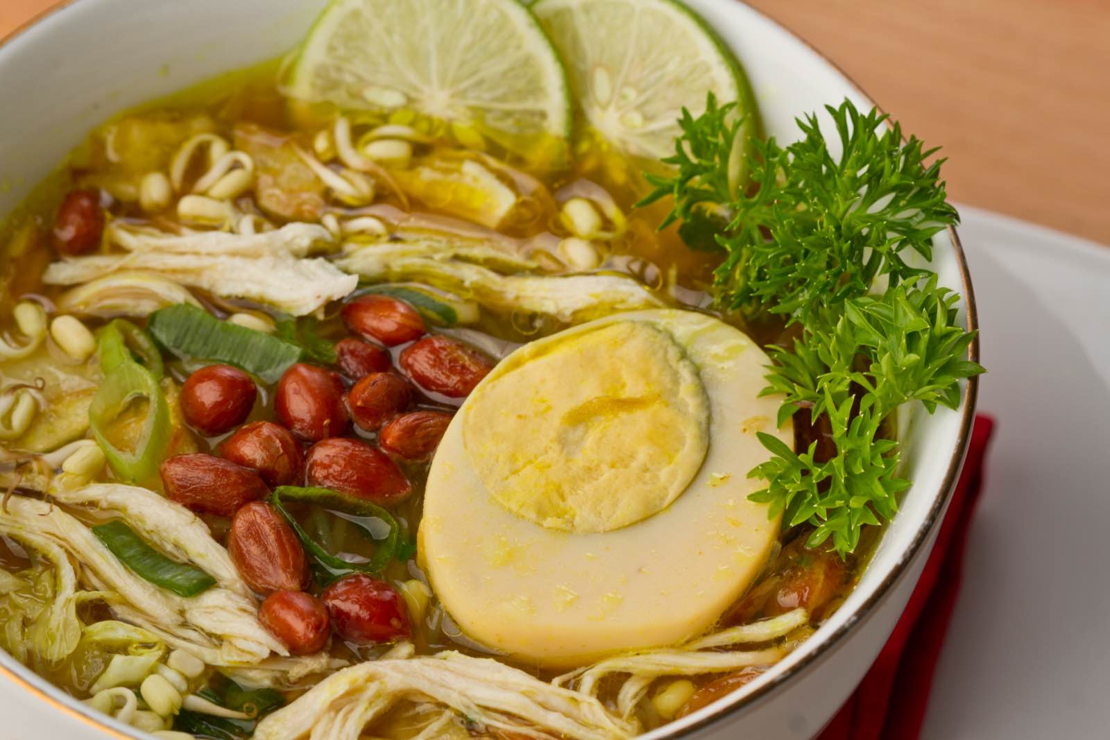 Indonesian Food Soto Ayam Chicken Soup