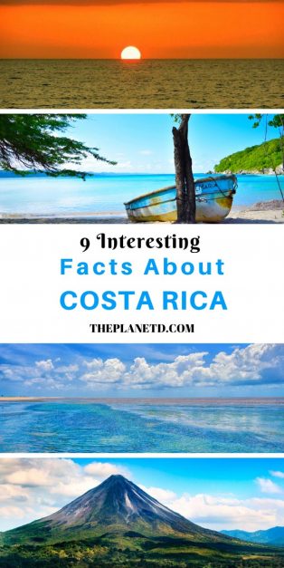 faits intéressants sur le costa rica