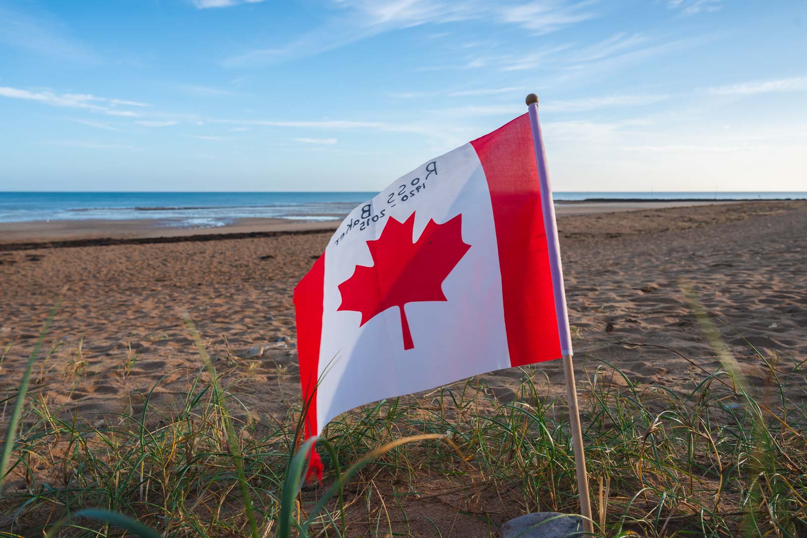 Juno Beach in Normandy France