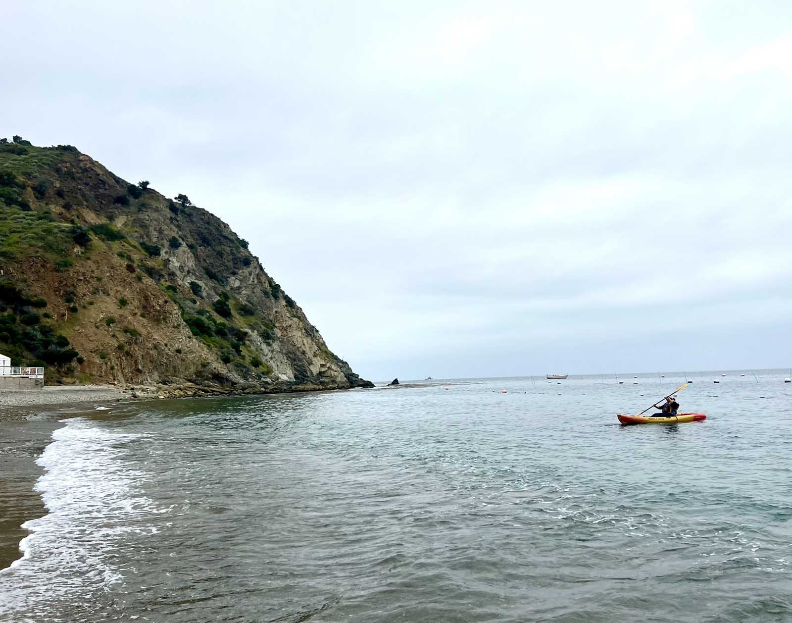 Kayaking on Catalina Island