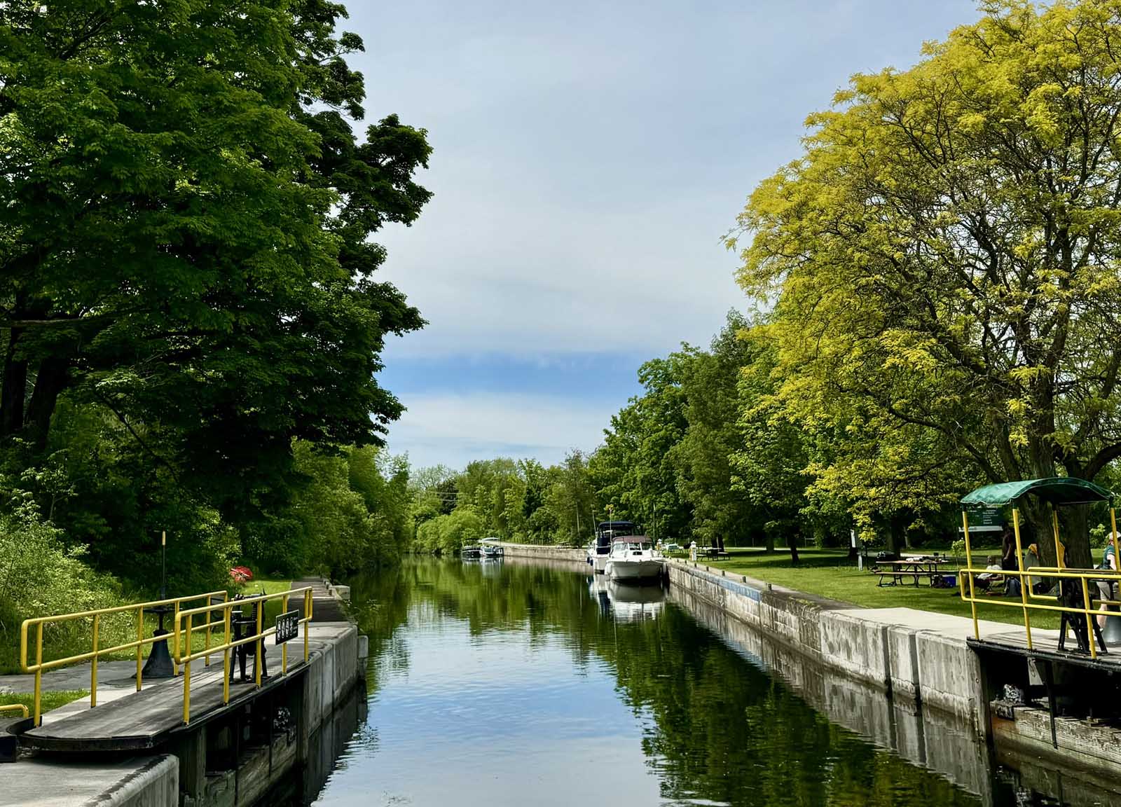 First time on the Trent Severn Canal With Le Boat