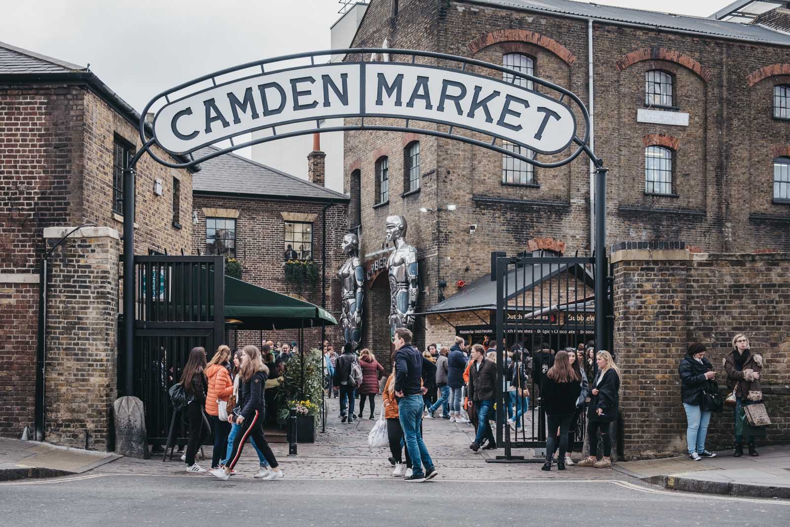 3 day London itinerary Camden Market Day 2