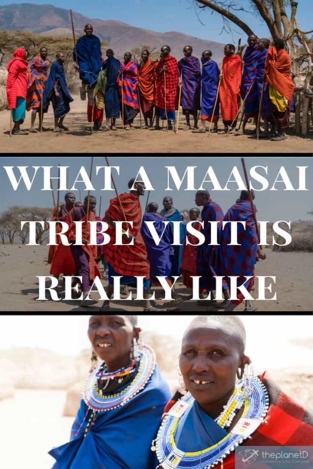 Maasai tribe visit in Kenya
