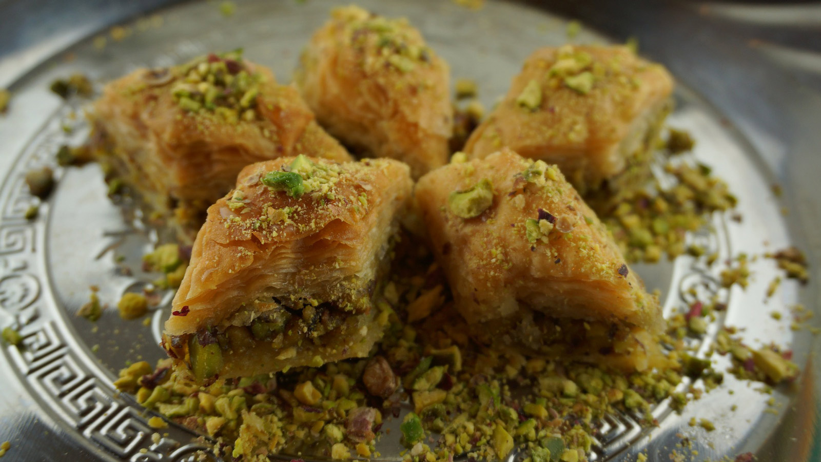 Moroccan food Baklava