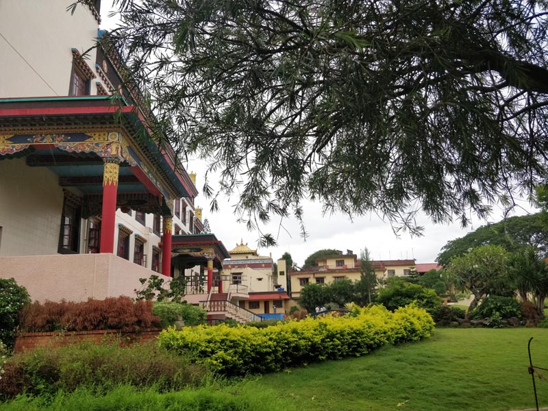 namdroling monastery karnataka