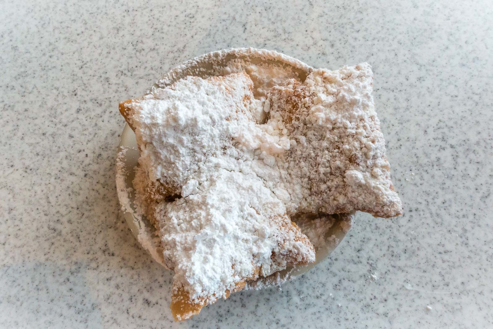 Traditional Food in New Orleans Beignets